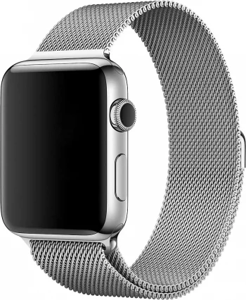 Браслет для Apple Watch 38/40 мм, сталь, серебристый(Браслет для Apple Watch 38/40 мм, сталь, серебристый)